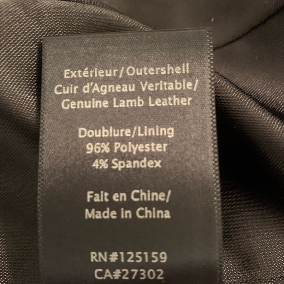 Mackage Lamb Leather Jacket - Picture 6 of 8